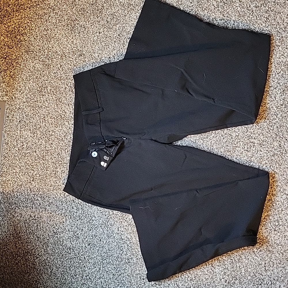 2P Black Dress Pants Bootcut